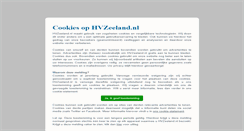 Desktop Screenshot of hvzeeland.nl
