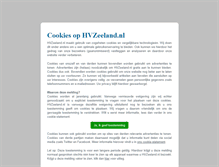 Tablet Screenshot of hvzeeland.nl